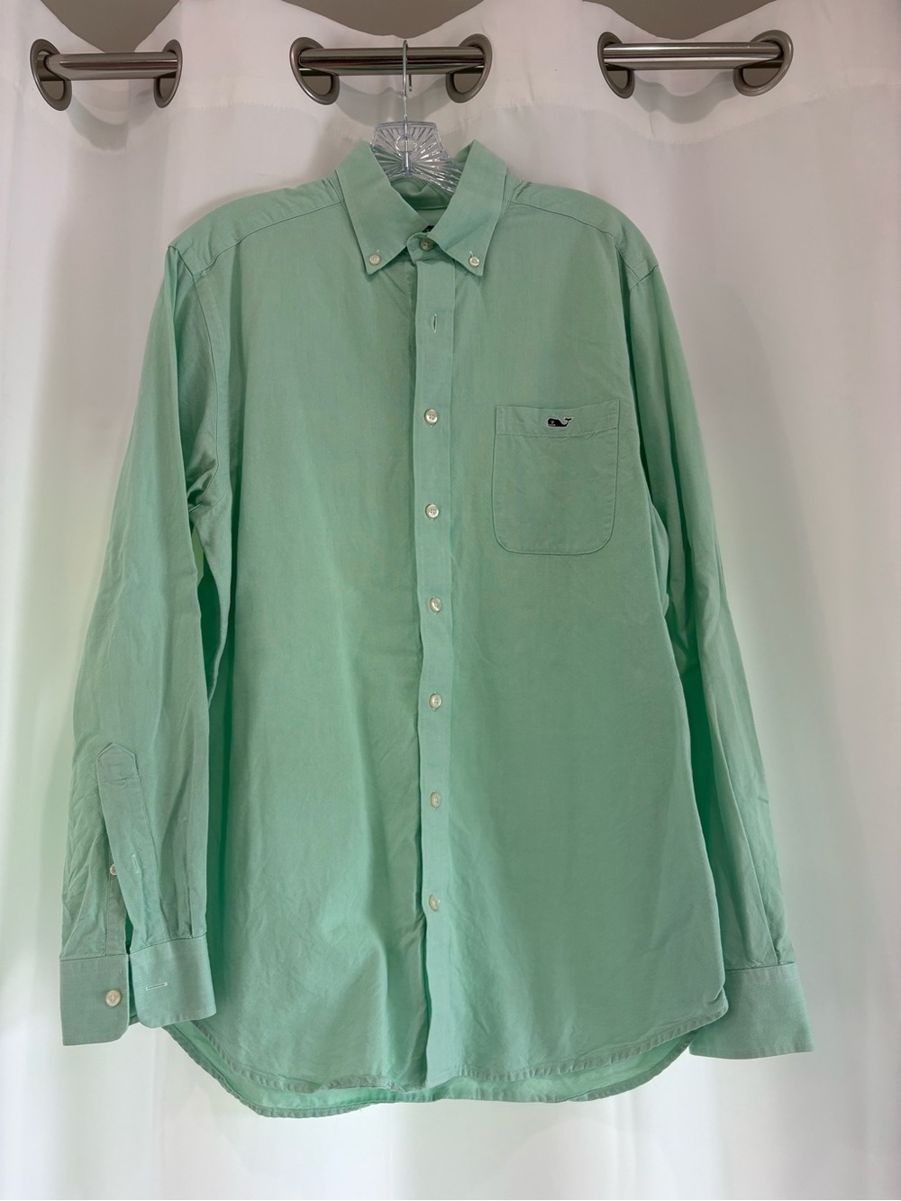 Vineyard Vines Seafoam Green Button-Down Shirt